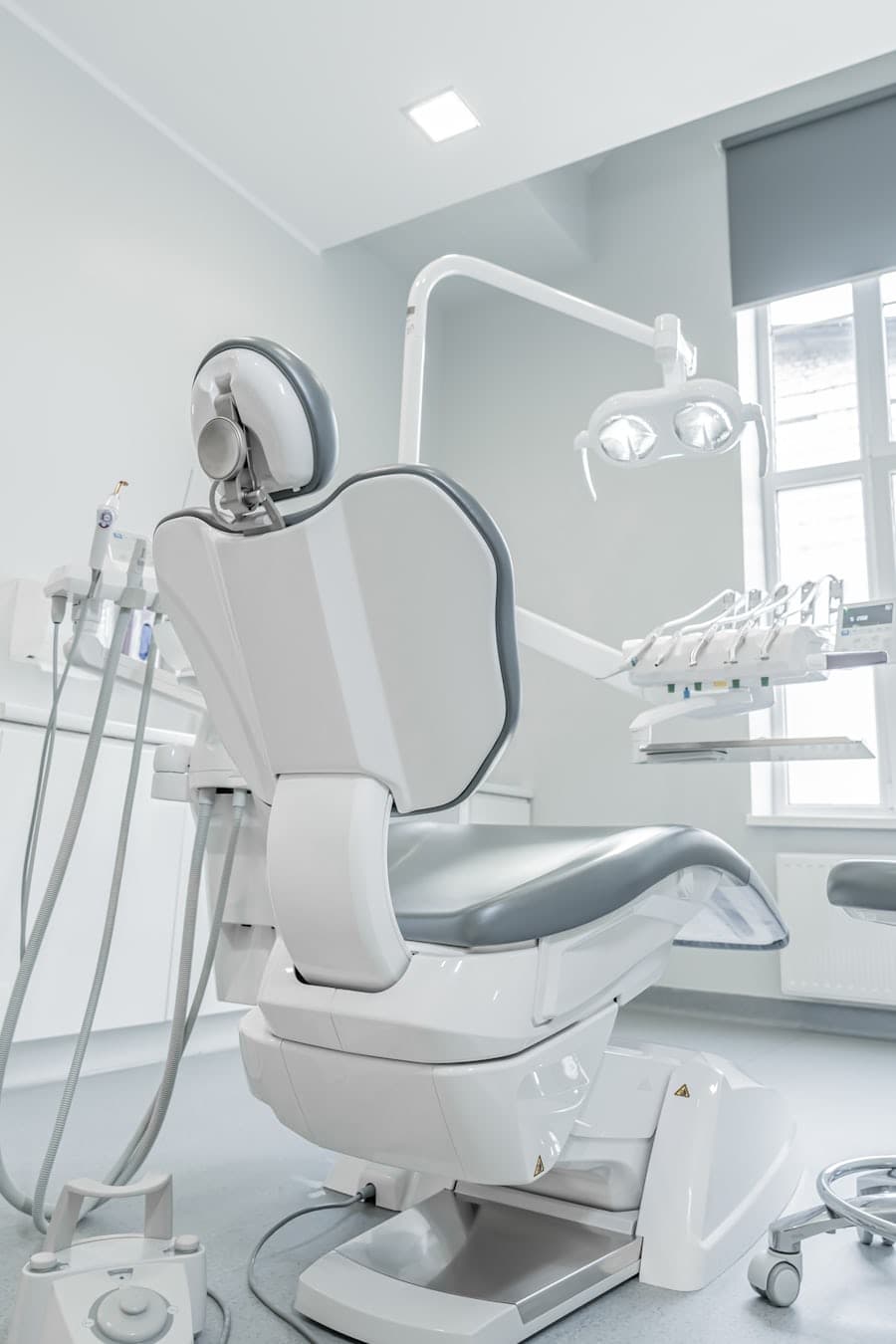 High-tech dental treatment room with ergonomic chair